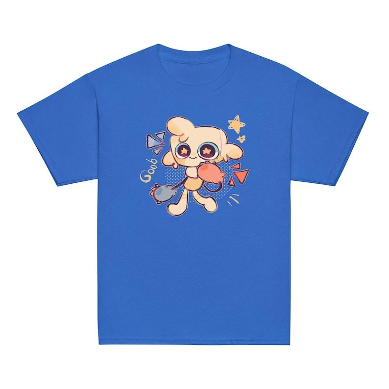 [Sale Up To 50%] Roblox Dandys World Character Goob Unisex 100% Cotton T-Shirt, Video Gamer Boys Girls Birthday Gift Present