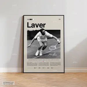 Rod Laver poster