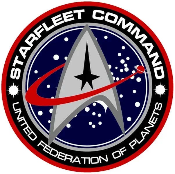 Star Trek Logo Starfleet Command sticker window laptop bumper vinyl decal