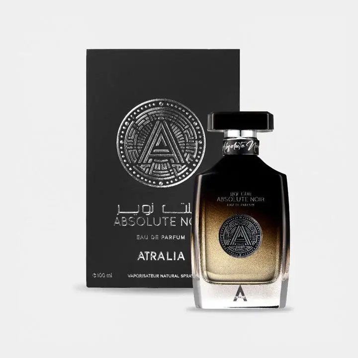 Atralia Absolute Noir Eau De Parfum 3.4 fl oz Spray Arabic Trending Perfume Luxurious Long-Lasting Men's Eau De Parfum