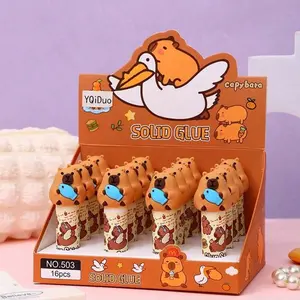 Cartoon Series Soft Glue Stick, Beautiful Appearance Solid Glue, Student DIY Tool, Creative Stationery, 1 Piece