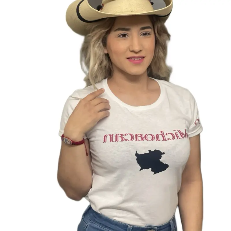 Michoacan shirt/ camisa de Michoacan para mujer.