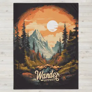 Wander Throw Blanket