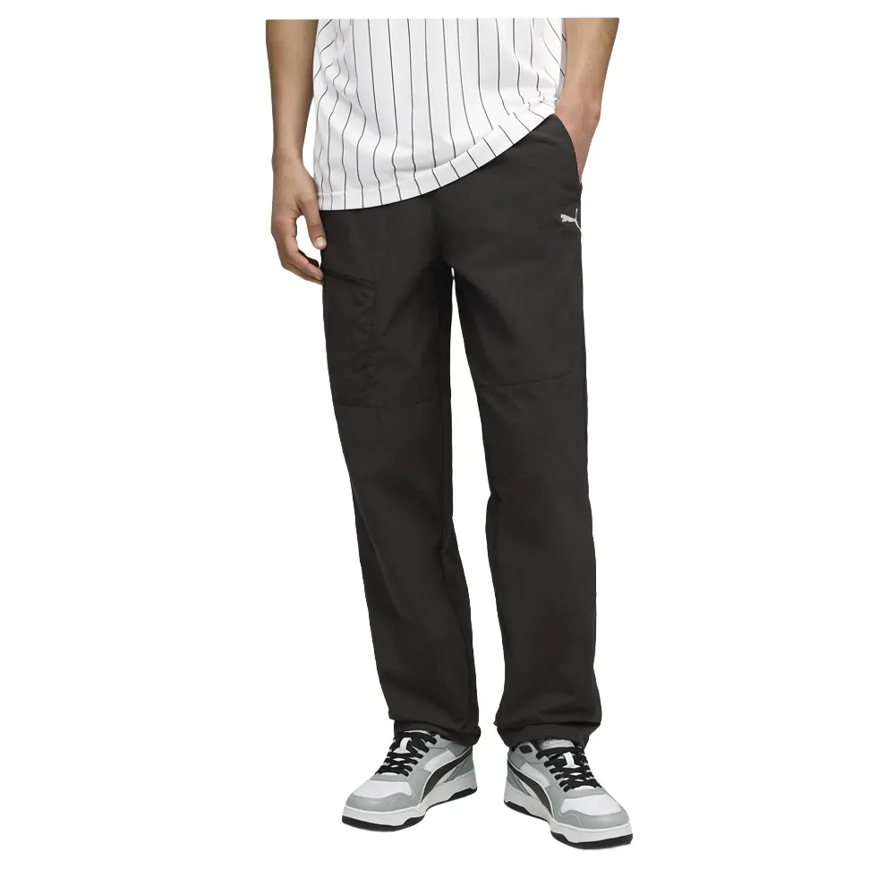 PUMA Mens Pumatech Woven Cargo Pants Cl Casual - Black