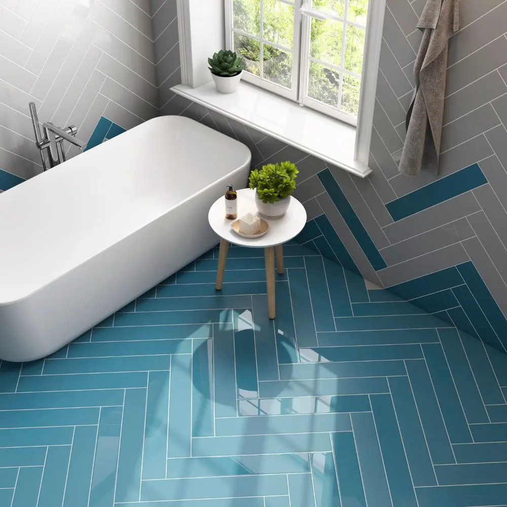 Venice Verde 2x10 Ceramic Tile