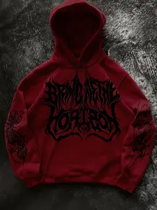 Men's and women's autumn and winter hooded sweatshirts, dark Gothic style, Gothic-themed pattern print, suitable for individuals who enjoy Gothic fashion, everyday Gothic style outfits, Black Friday clothing, couple's style, perfect gift for men