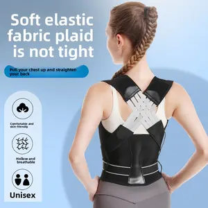 Premium Adjustable Posture Corrector For Men & Women - Upper Back Brace & Shoulder Support For Pain Relief, Spine Alignment, Comfortable Back Straightener For Posture Training, Office, Computer Work, Car & Daily Use balaclava jacket zip neck warmth zeal s