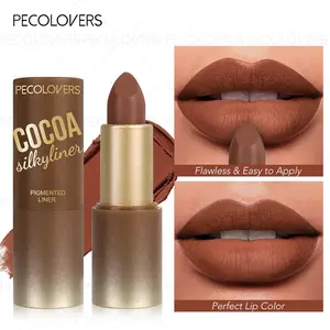 1PC Waterproof Soft Matte Lipstick, Long Lasting, Red & Nude, Non-Sticky Lip Gloss-Suitable for All Skin Types, Makeup