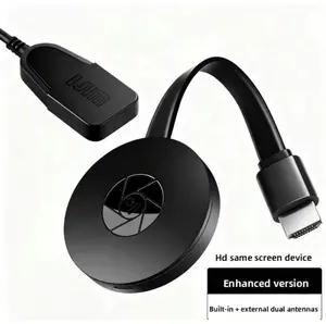 G20 1080P HDMI Wireless HD DisplayAdapter WiFi Screen Cast Mirroring MediaStreaming Dongle Receiver for Phone PCTablet to HD Display TV Projector