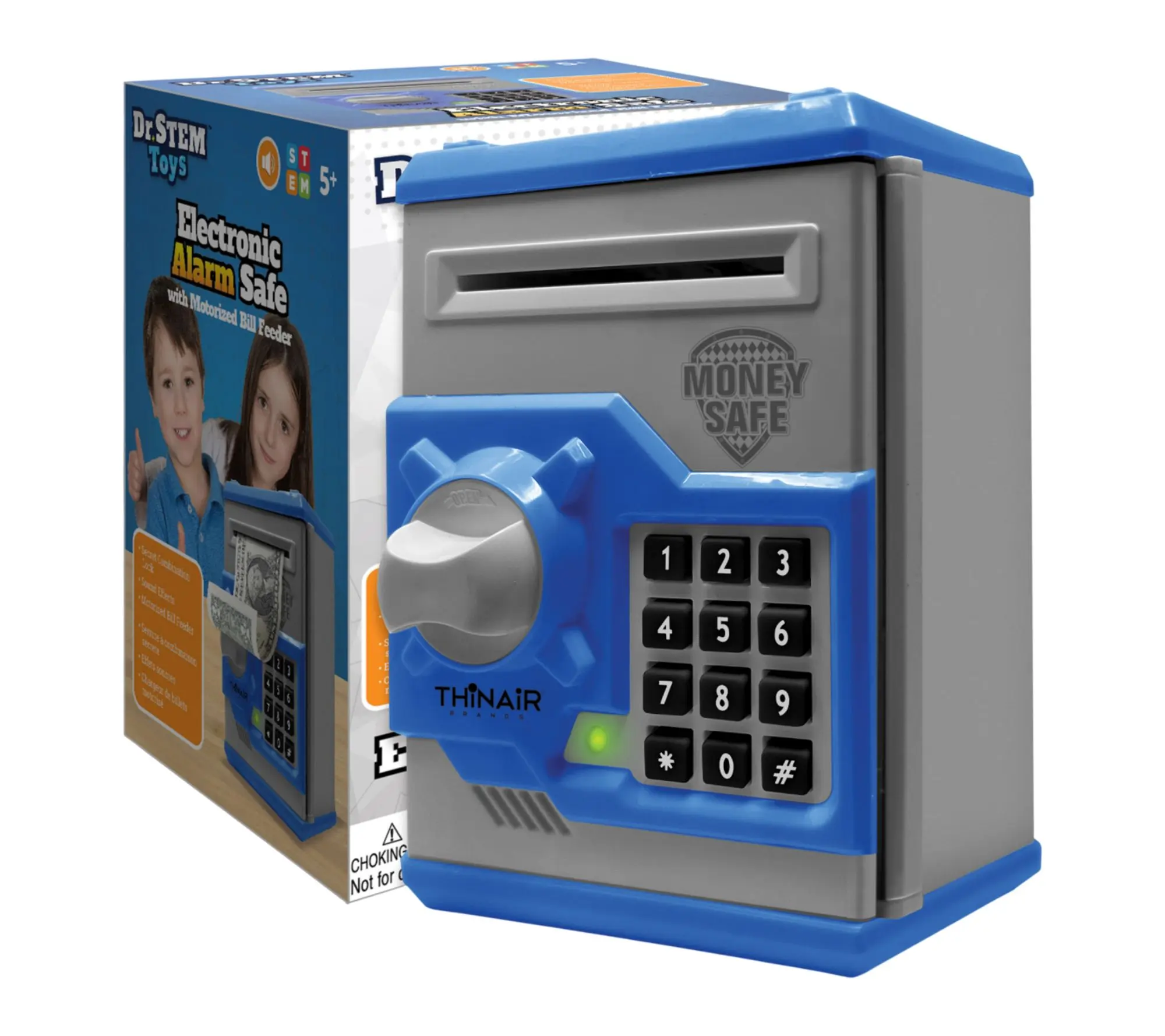 Dr. STEM Electronic Alarm Safe ATM Money PiggyBank Dr. STEM Electronic Alarm Safe ATM Money PiggyBank