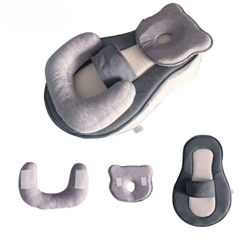 Infant Crib Support Pillow, Ensures Comfortable Newborn Sleep & Neck Support, Perfect Essential Gift for Expecting Parents.