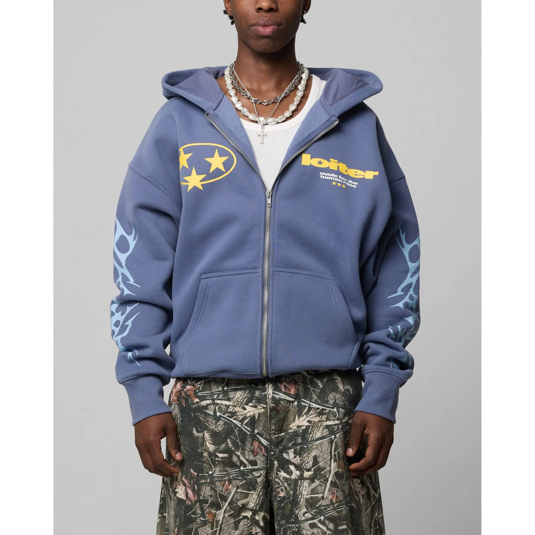 animal blue hoodie scuffers - TikTok Shop