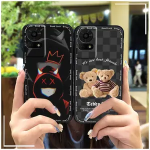 TPU Back Cover Phone Case For TCL 50LE/T510SPP Cover Protective Fashion Design Silicone Durable Graffiti Phone Pouch Anti-knock Mobile Case Cute Anti-dust Full wrap Shockproof