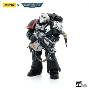 JOYTOY  Warhammer  40000  1/18  Action Figure Raven Guard Intercessors Sergeant Rychas JT4577 Articulated Upgraded Abs And Pvc Plastic Collectible