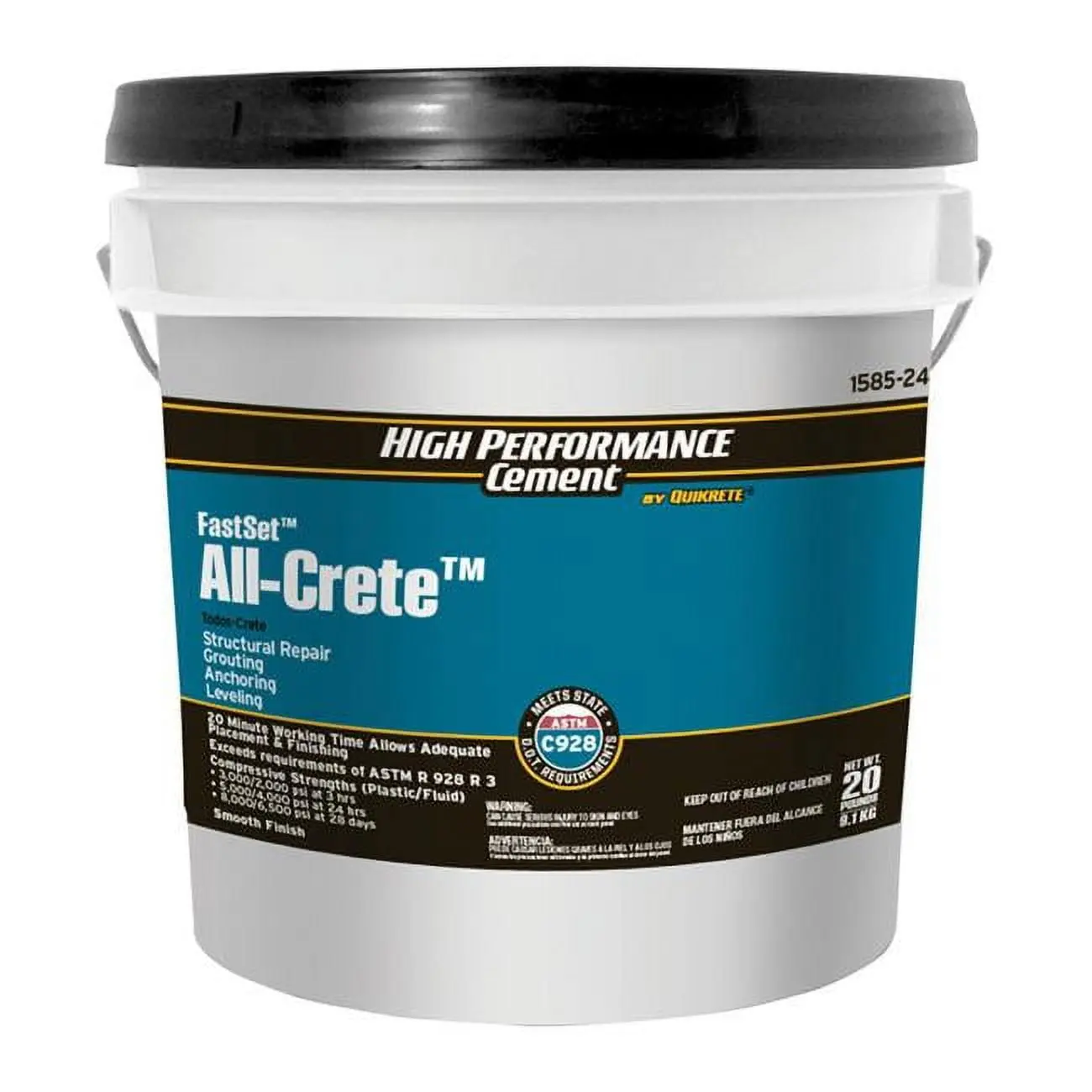 Quikrete 20 lbs All-Crete Cement