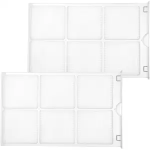 WJ85X21746 for GE Window Air Conditioner Filter Replacement for AHQ06LYQ1, AHQ06LYW1, AHR05LWQ1, AHR05LWQ2, Replaces A0010209471,AP6280063, Room Air Conditioner Filter Replacement(2 Pack)
