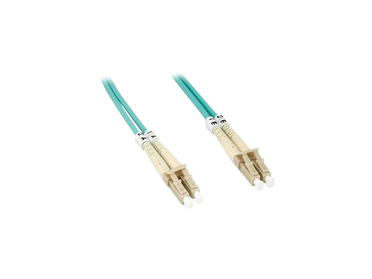 Nippon Labs OM4 LC / LC 10Gb 50/125 OM4 Duplex Multimode Fiber Optic Cable 5M, Blue