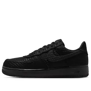 NIKE AIR FORCE 1 VALENTINE DAY HEARTS - BLACK (WMNS 8.5) (Brand new / Replacement Box)