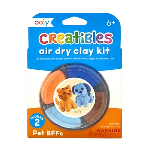 Creatibles Mini Air Dry Clay Kit - Pet BFFs