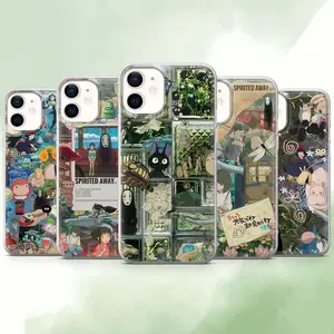 Studio Ghibli Collage Compatible with iPhone 11, 12, 13, 14, 15, 16, 17 & more – check our available sizes