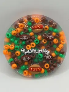 Football Season Silicone Picking Pad for Skin Picking, Dermatillomania, Picking Fidget, Picking Toy, Anxiety Relief, Fidget Picker