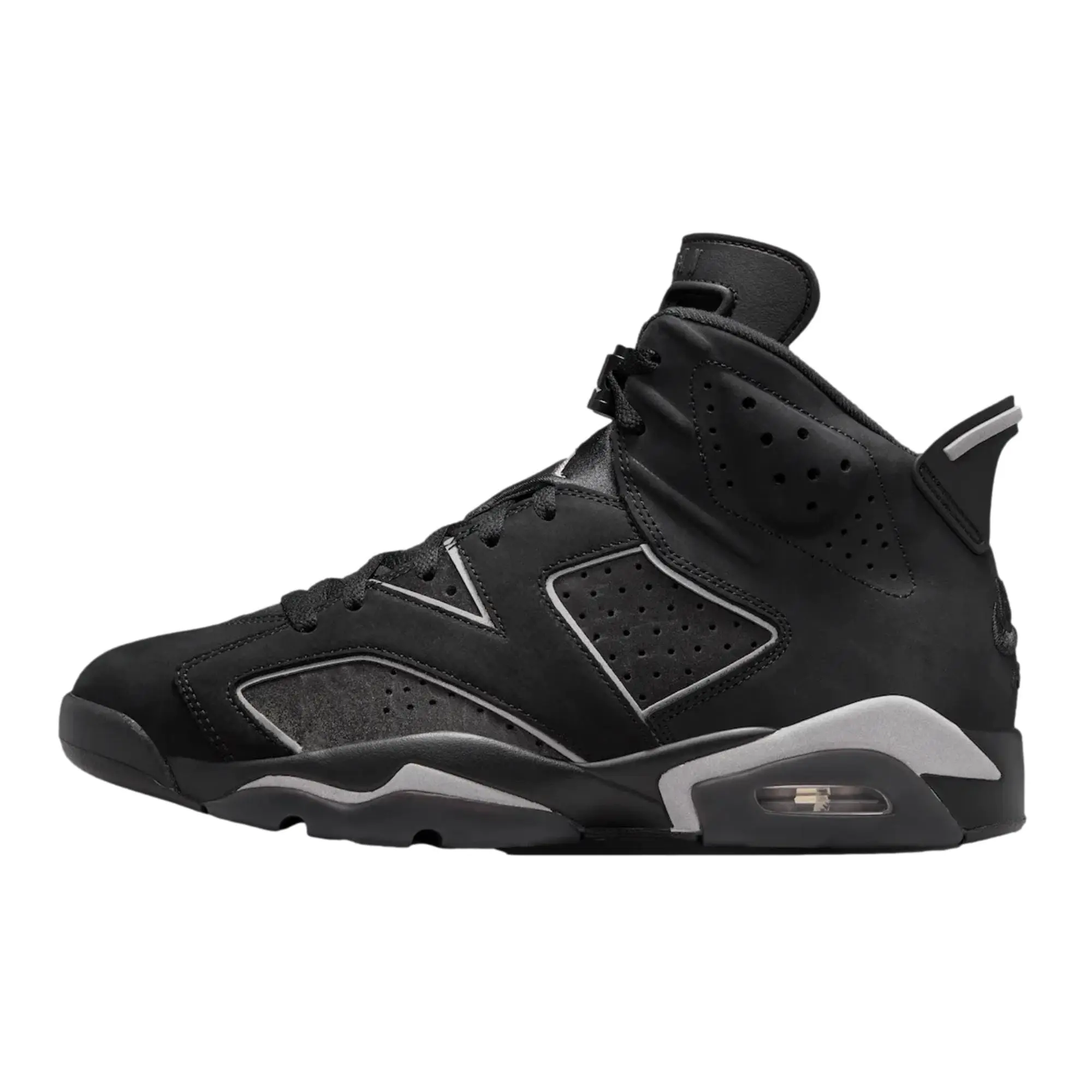 Nike Air Jordan 6 Retro Black / Reflect Silver - Black  IR2266-010 Men's