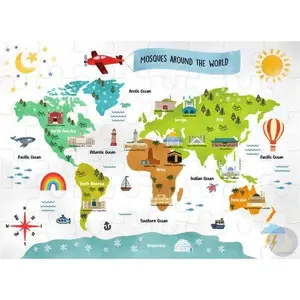Masjids Around The World Wall Poster - High-Quality Artwork Featuring Historical Mosques from Around the World Decor Gift