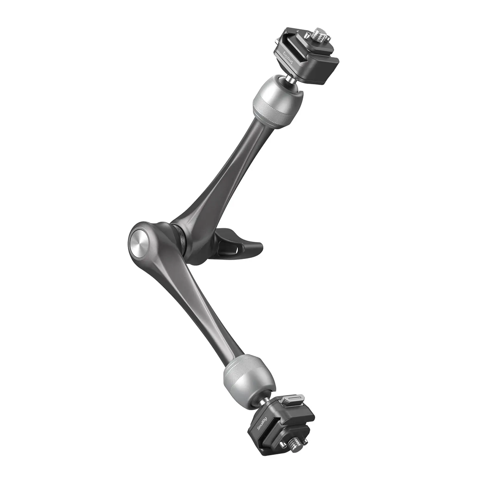 SMALLRIG Metal Adjustable 11-in Rosette Magic Arm with HawkLock H21 Quick-Release Structure, 1/4"-20 Screws, Anti-Twist Pins, Spiral Pattern, Easy Disassembly and Assembly, 3kg Max Load - 4489 | Camera Accessory for Action Camera Cages, LED Lights