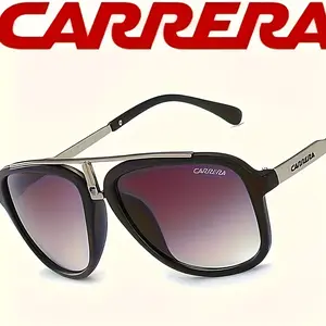 Men's Vintage-Inspired Fashion Fashion Glasses with Large Curved Frames - Perfect for Parties, Trendy Casual High Quality Sunglasses