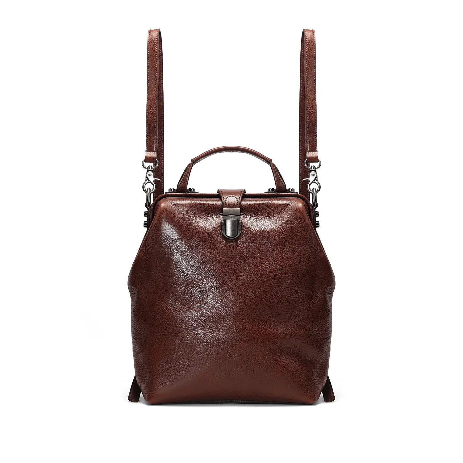 SADI Casual Versatile Genuine Leather Travel Backpack – Retro, Lightweight Commuter Bag, Fashionable summerwins