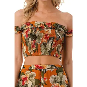 Hibiscus Dream Crop Top
