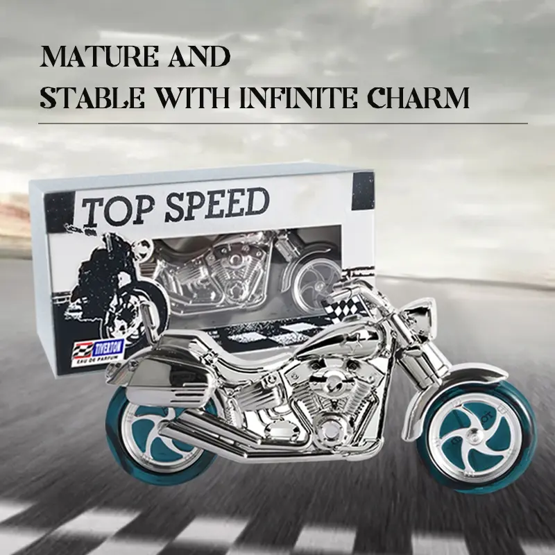 Motorcycle Shape Perfume Luxurious Fragrance Luxurious Scent Mature Charm Chic Elegance 30ML + 50ML, Perfect Gift for Him