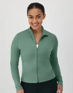 Hanes Moves Women's Studio Jacket Intimates Comfortable Fit Soft Stretch Fabric Breathable Sp166