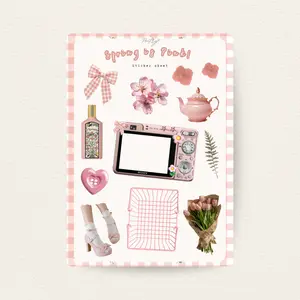 Spring is Pink! Sticker Sheet Spring is Pink! Sticker Sheet