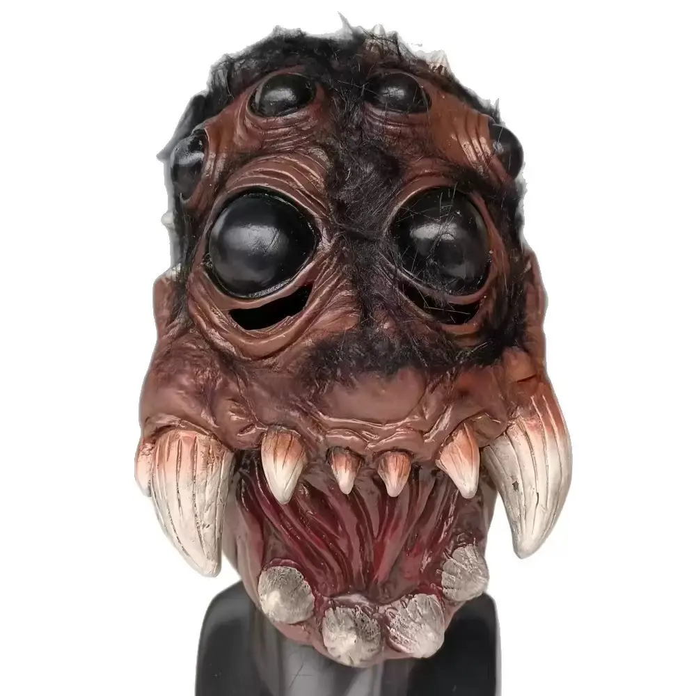 Halloween Spider Headgear Mask Carnival Dance Party Performance Funny Prank Mask