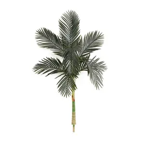 Nearly Natural 5-ft Artificial Golden Cane Palm  Tree (No Pot)