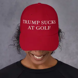 Trump Sucks at Golf Hat