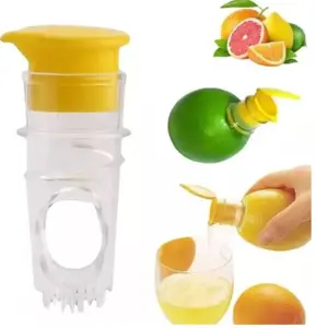 Manual Lemon Juice Squeezer, Portable Fruit & Vegetable Press, Fruit Juice Extractor, Easy-To-Use Manual Citrus Juicer, Durable Kitchen Tool, Lemon Squeezers