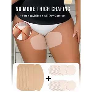 30-Piece Invisible Skin-Friendly Tape Set| Anti-Chafing Invisible Patches for Lingerie - Various Styles, Nipple Petals Included