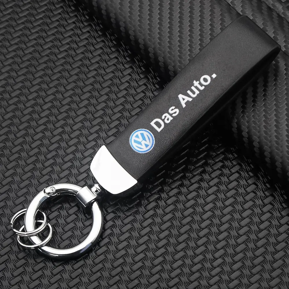 Volkswagen Car Keychain, Durable Fabric Material, Easy Carry Design, Fits Golf Passat Tiguan Touareg & All Vw Models, Automotive Accessories