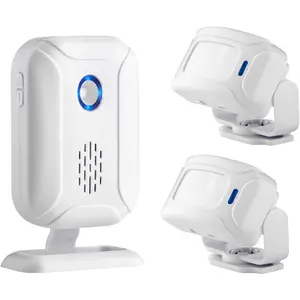 Motion Sensor Door Bells Chime for Business, Commercial Ring Doorbell, Retail Welcome Door Sensor Buzzer, Sleepwalker  Safety , Pir Motion Detector  System House Indoor