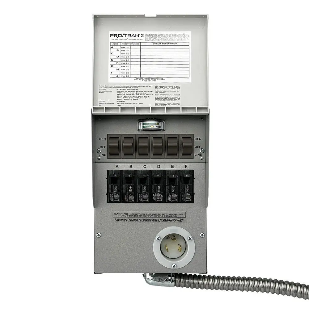 Jackery Manual Transfer Switch 120V 30A | Free US Shipping