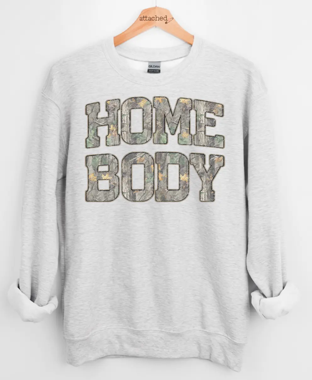 Camo Homebody Graphic Top