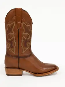 003 Handmade Cowboy Boots Square Toe Women Genuine Leather | Women's Western Boots | TikTok Shop Exclusive