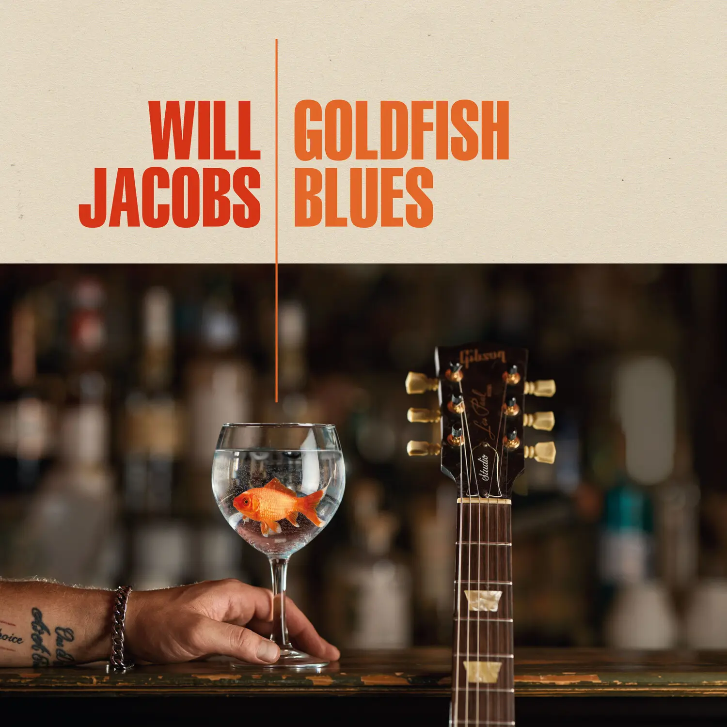 Will Jacobs - Goldfish Blues Music Album, Compact Disc (CD) with Digipack Packaging, Music Cds