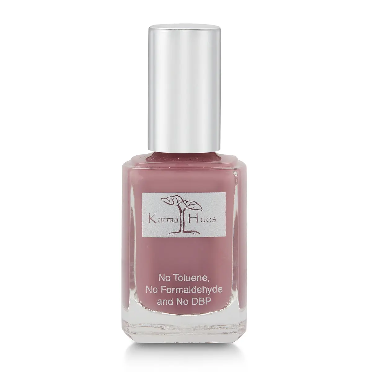 Karma Naturals Nontoxic Nail Polish in Wine O'Clock, Long-Lasting, Chip Resistant & Fast Drying Formula for a Healthy Nail Art Manicure, 0.43 fl oz, Healthy Nail Polish, Gentle Polish