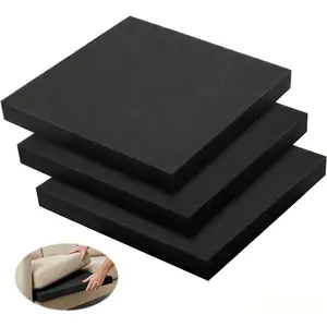 3 Pcs 45D High Density 22" x 22" x 2.4" Rectangular Couch Cushion Support Replacement for Sagging Sofa Cushions Furniture Seat Sagging Repair