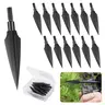 celectigo 12Pcs 125 Grains Archery Arrowheads - Carbon Steel Blade Arrows Replaceable Tip, Easy Attach Screw-In Install, High Precision Hunting Broadhead for Outdoor Hunting Enthusiasts