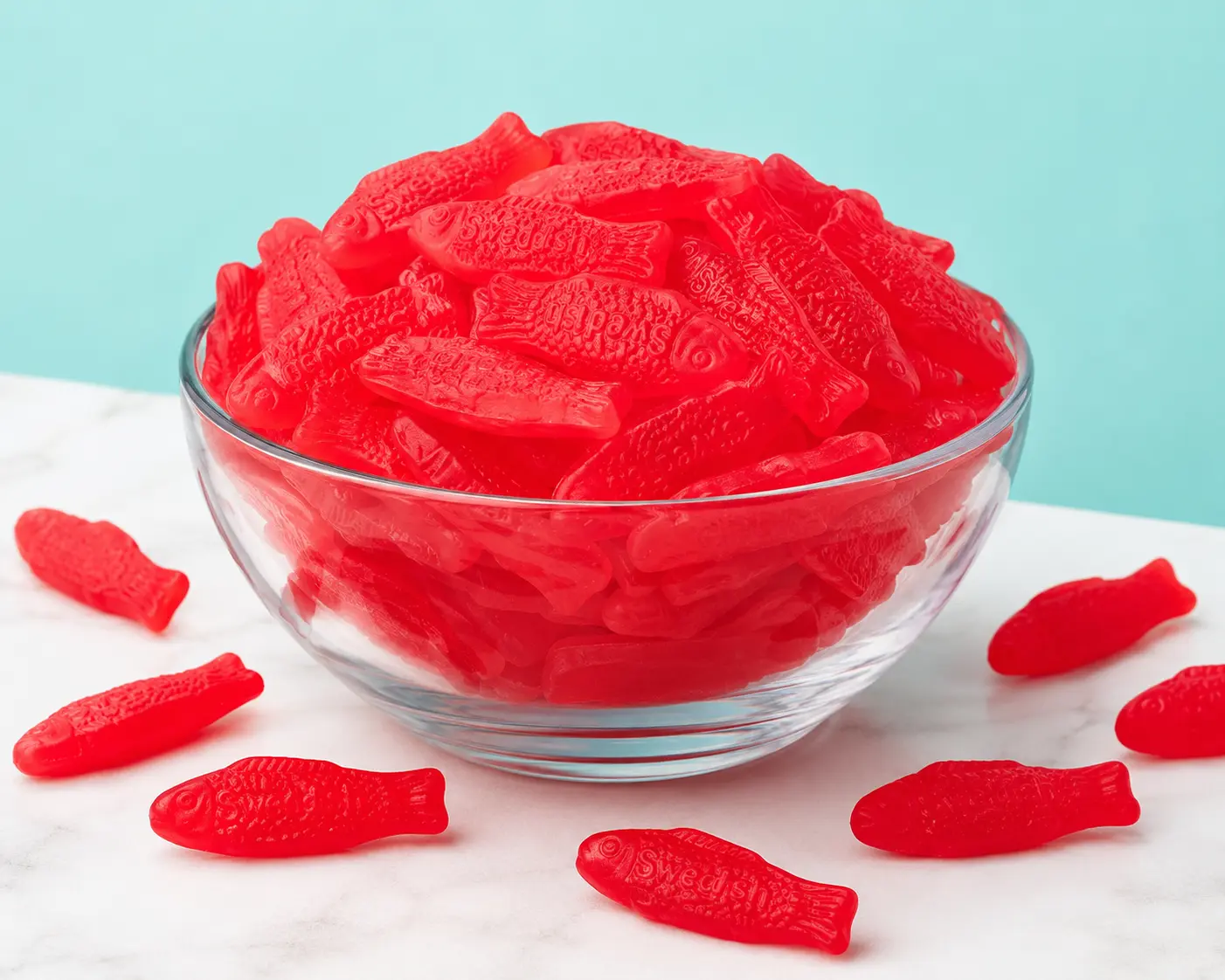 Swedish Fish – Chewy Red Gummy Candy