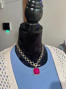 Red Stone Necklace